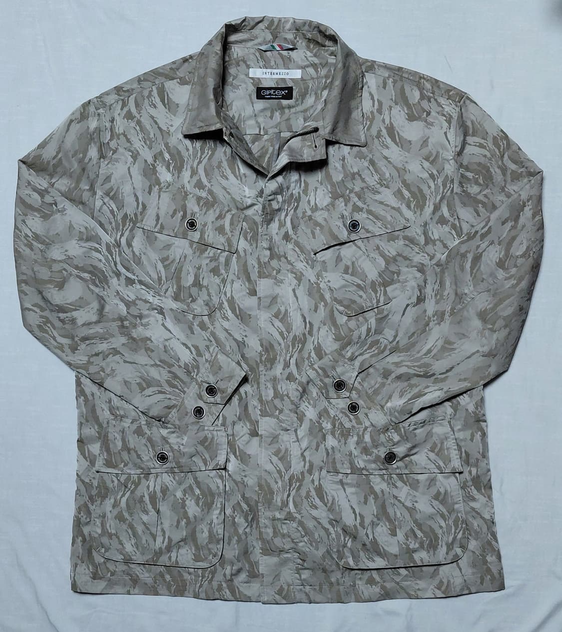[Gipitex 이탈리아 원단] 인터메조 카모 사파리 재킷 (110) 상품이미지1