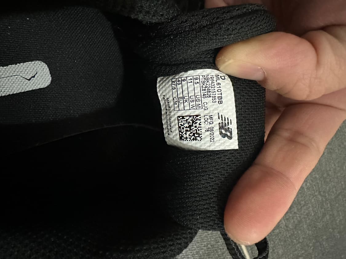 뉴발란스 ML610TBB 275 상품이미지5