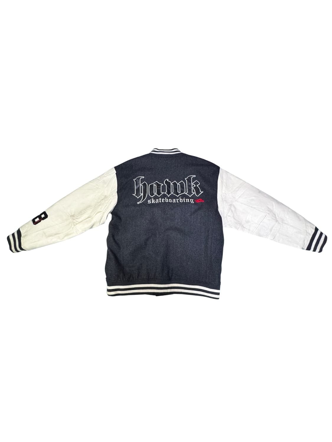 빈티지 90s 토니호크 스케이트보딩 TONY HAWK 바시티자켓 XL 상품이미지8