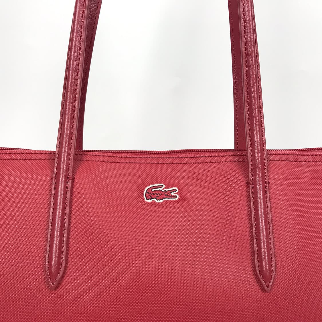 라코스테 토트백 레드 여성 가방 상품이미지2