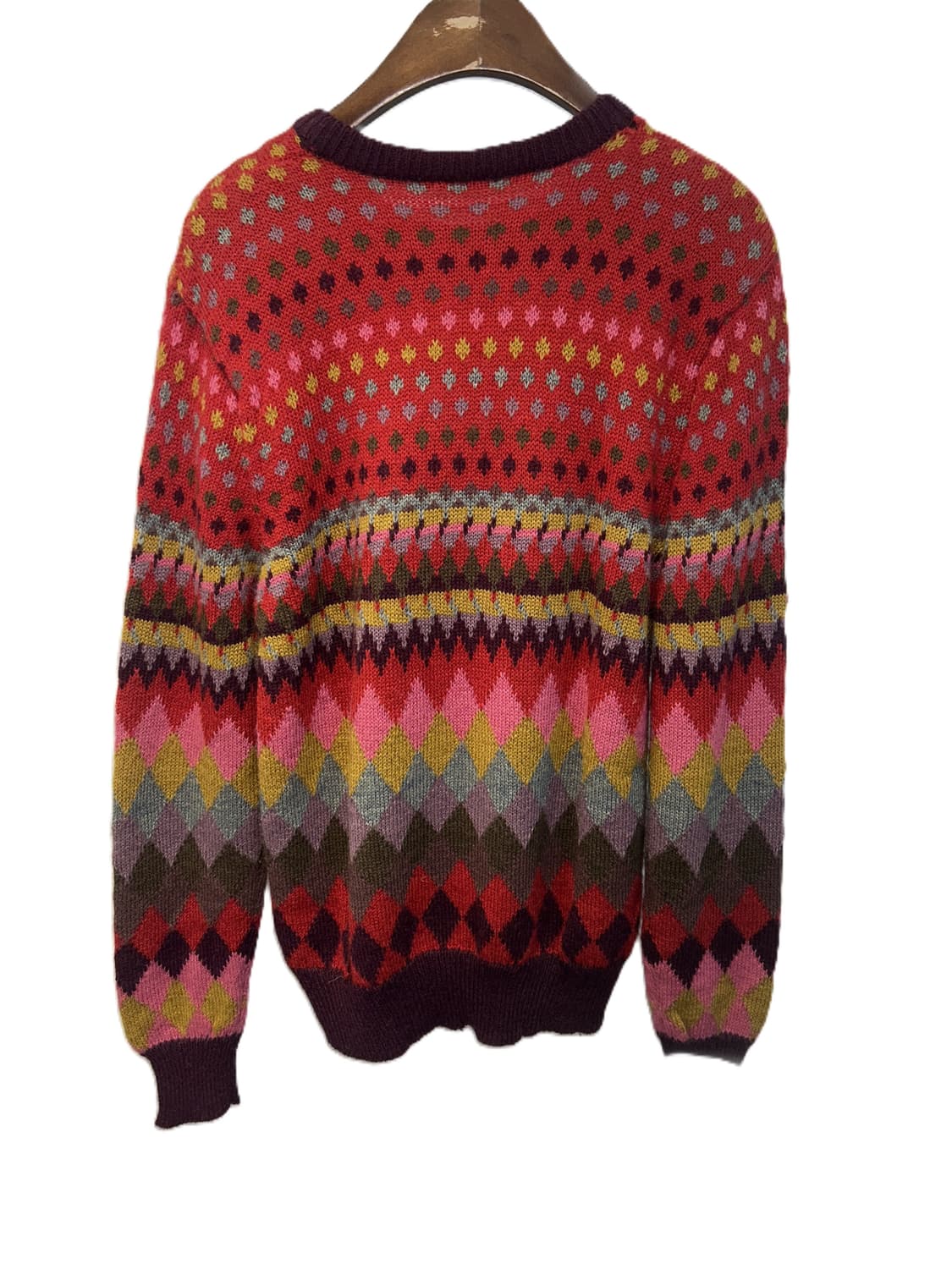 노르딕 패턴 니트 스웨터 상품이미지2