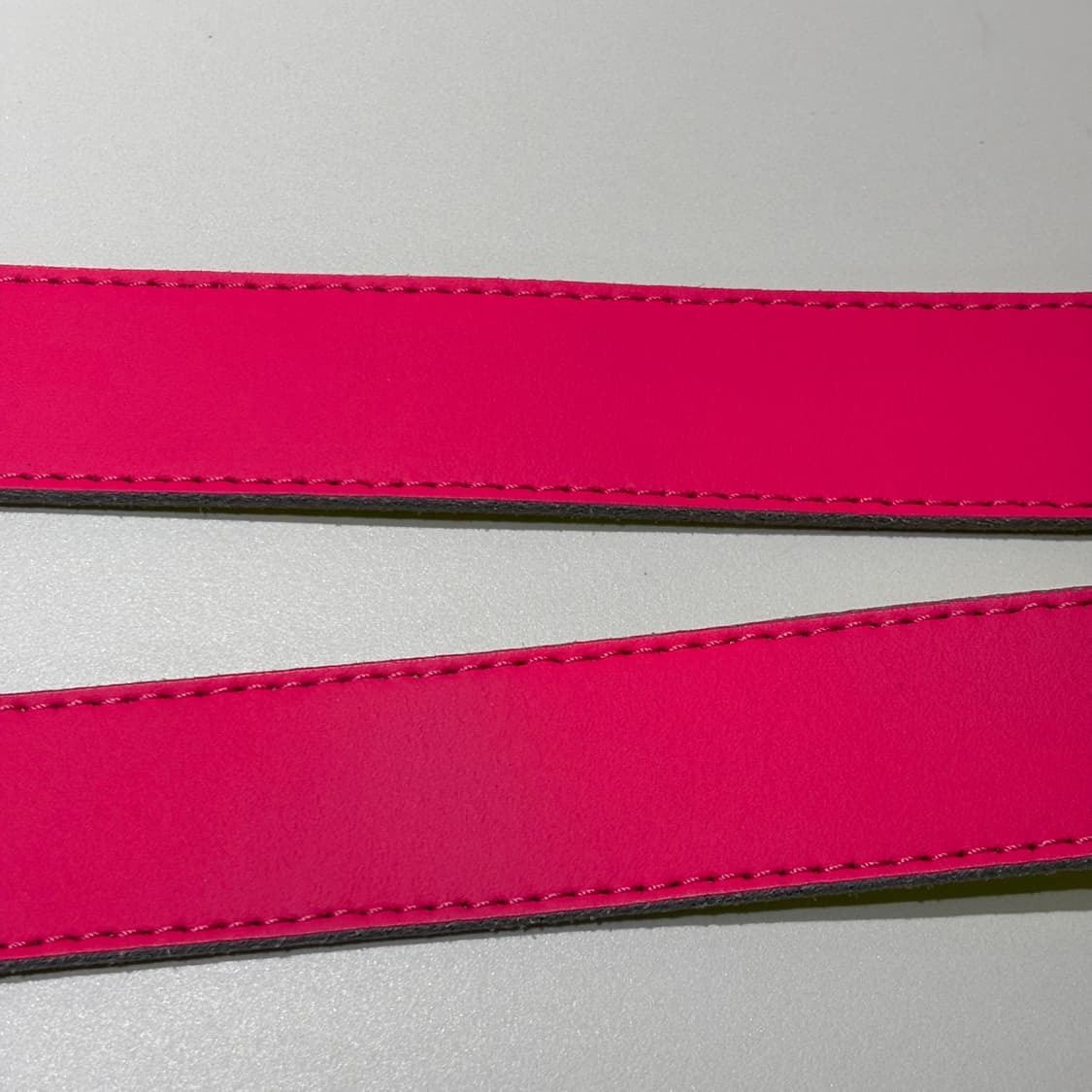 꼼데가르송 핑크 레더 벨트 상품이미지4