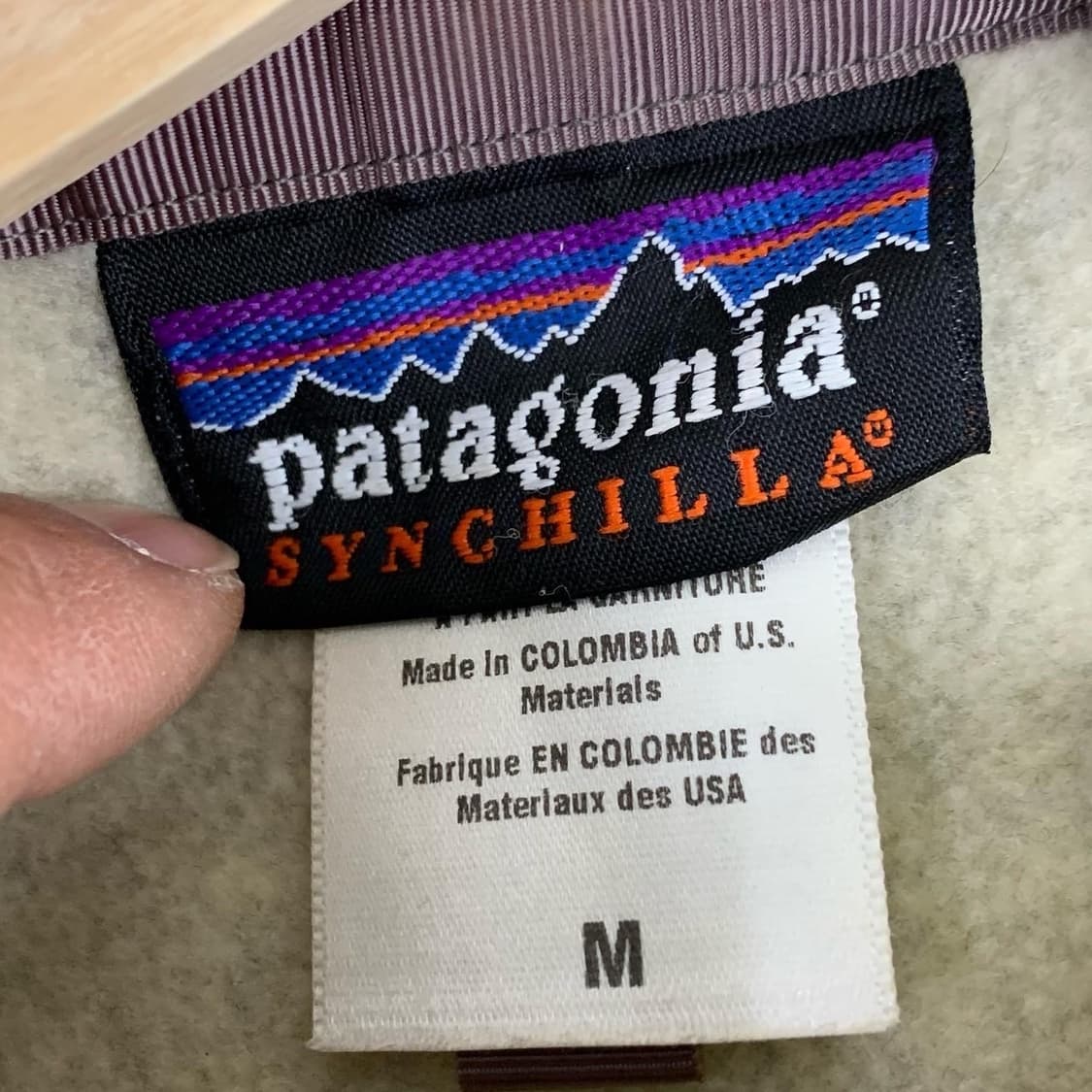 파타고니아 오트밀 플리스 신칠라 상품이미지4