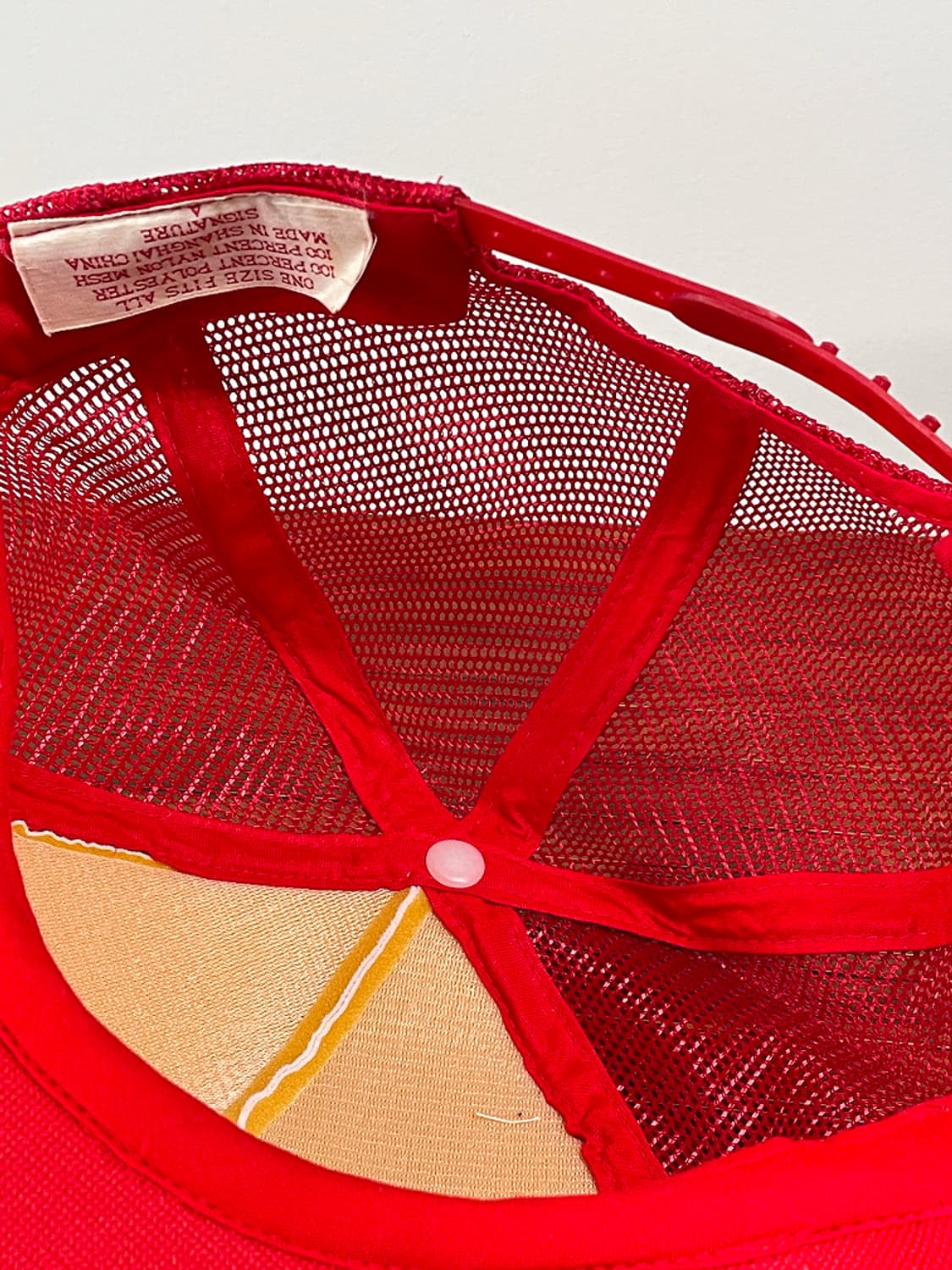 90s Coca Cola cherry Coke trucker cap 상품이미지6