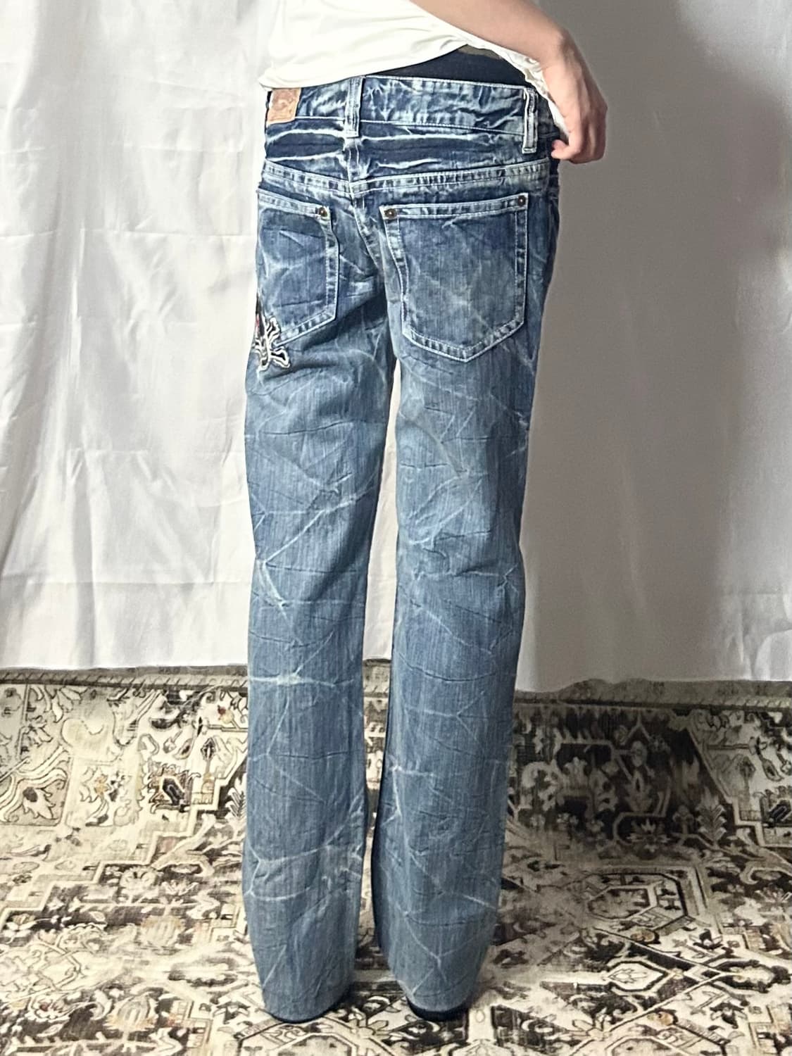 punk graphic dolly washing denim 상품이미지2