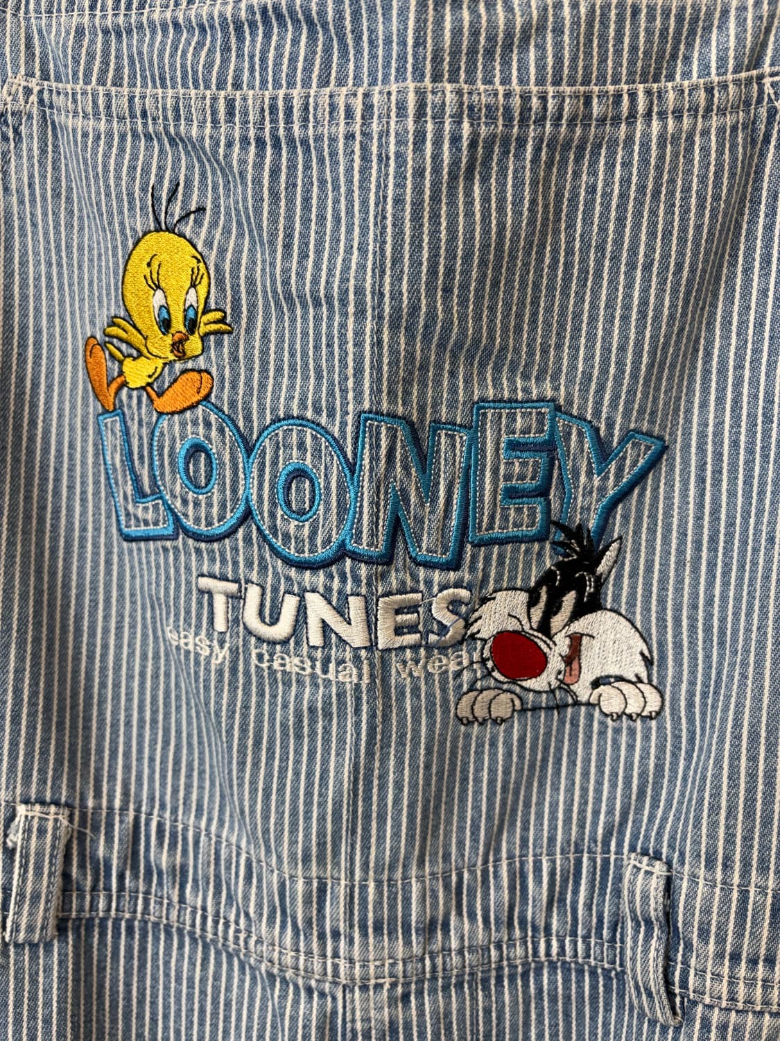 워너브로스 루니툰즈 빈티지 트위티 히코리 오버롤 상품이미지4