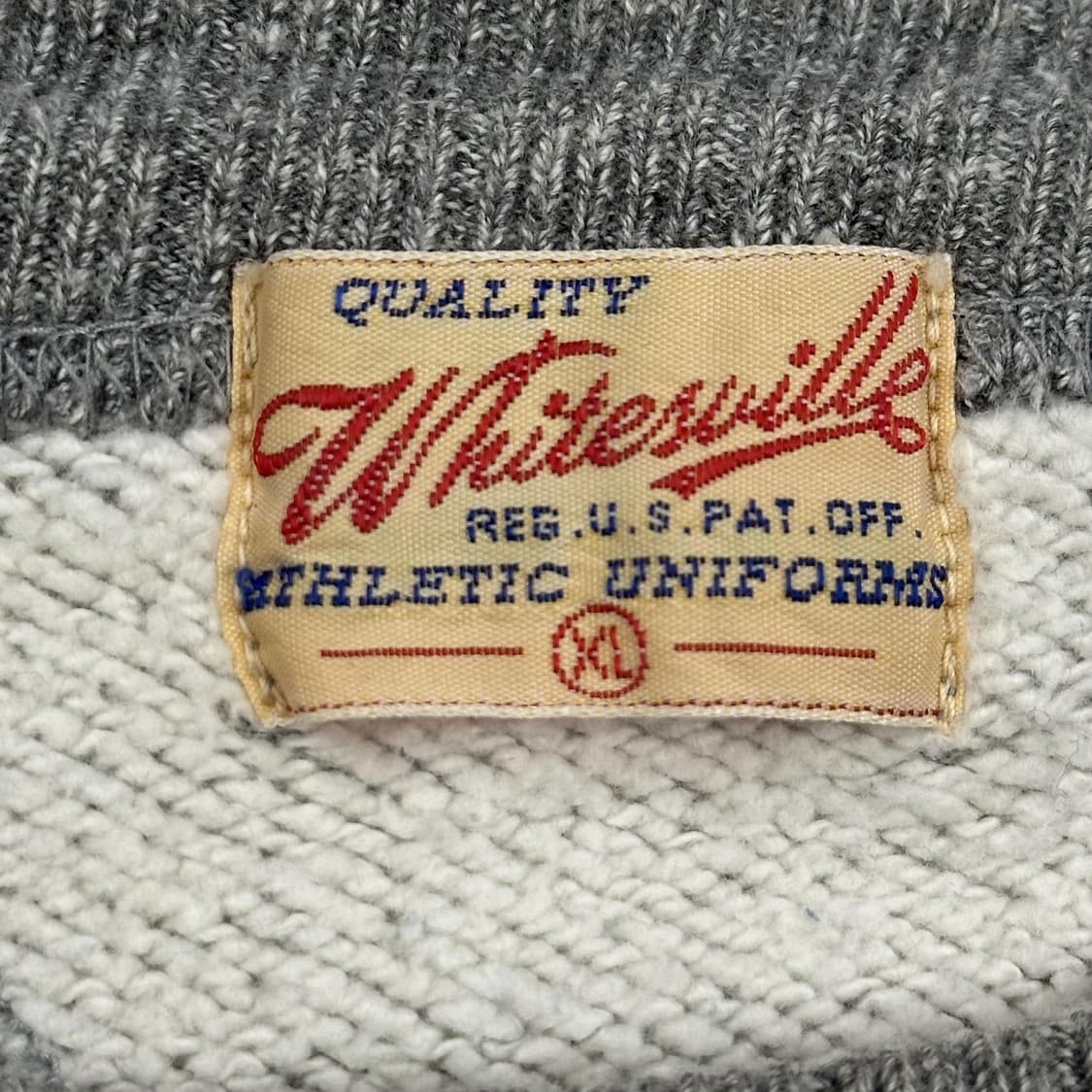 화이츠빌 재팬 루프휠 그레이 크루넥 맨투맨 (XL) 상품이미지7