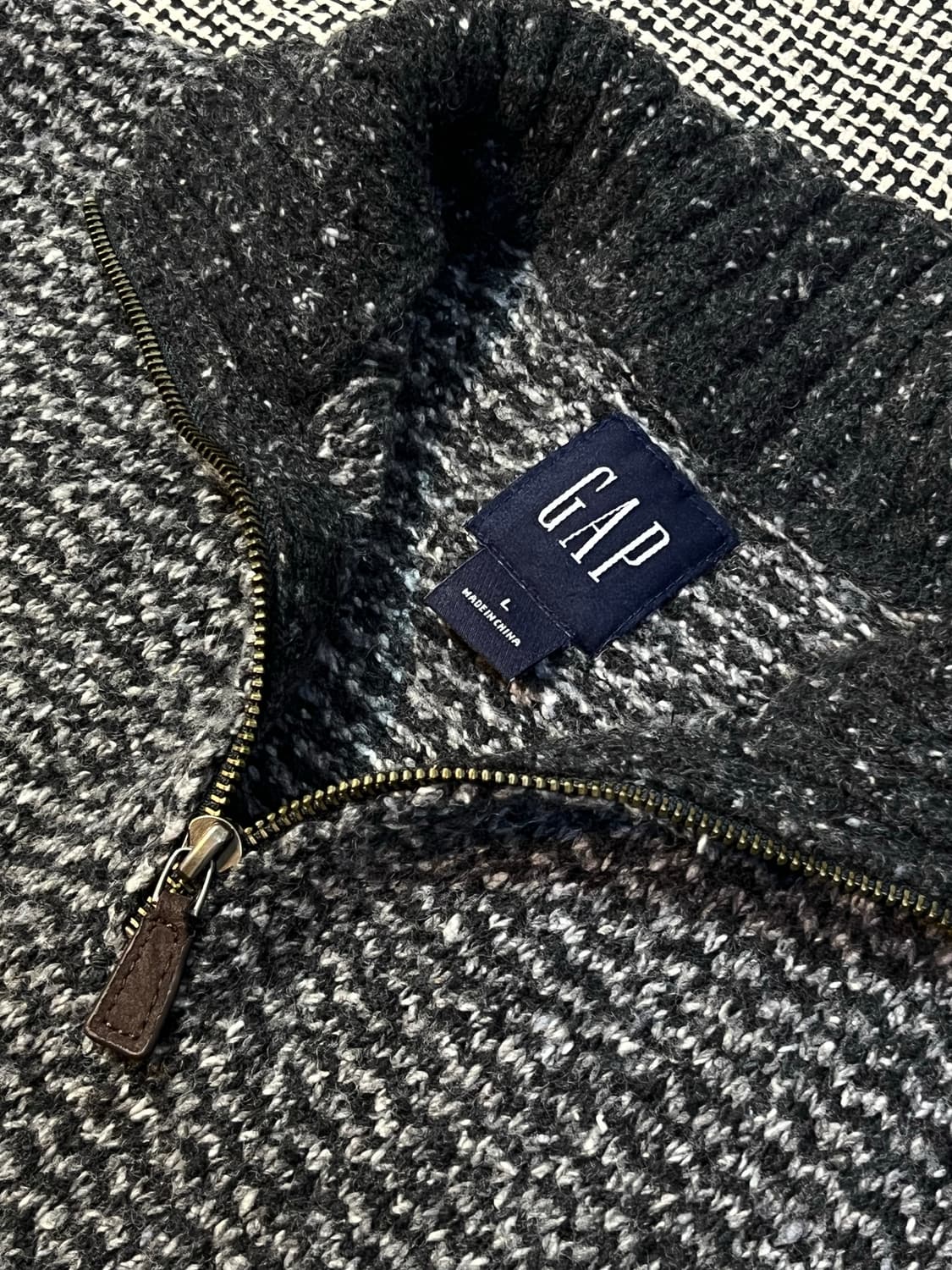 갭 니트 반집업 상품이미지2