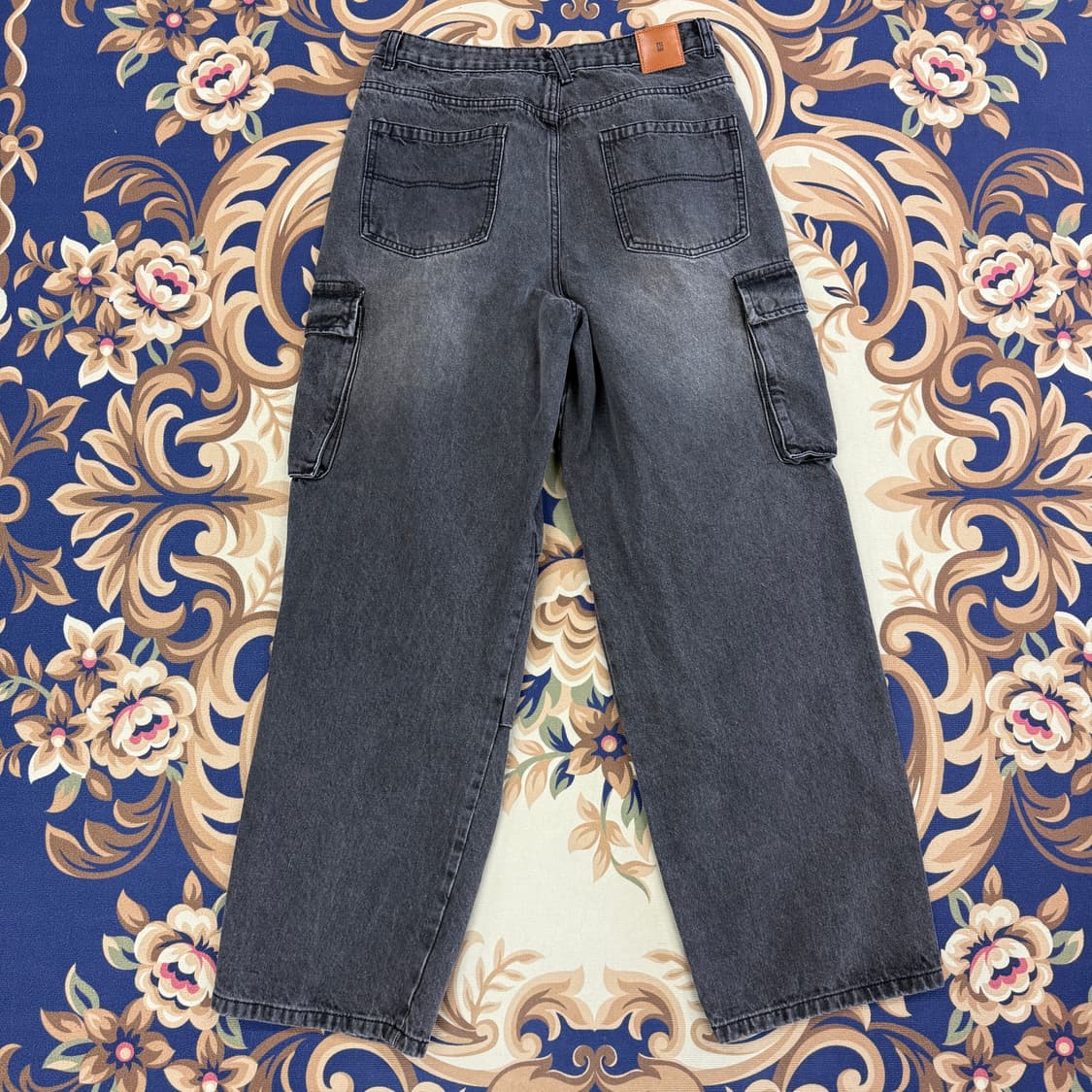 (3)디미트리 블랙 Dimitri black  카고  흑청데님팬츠 상품이미지4