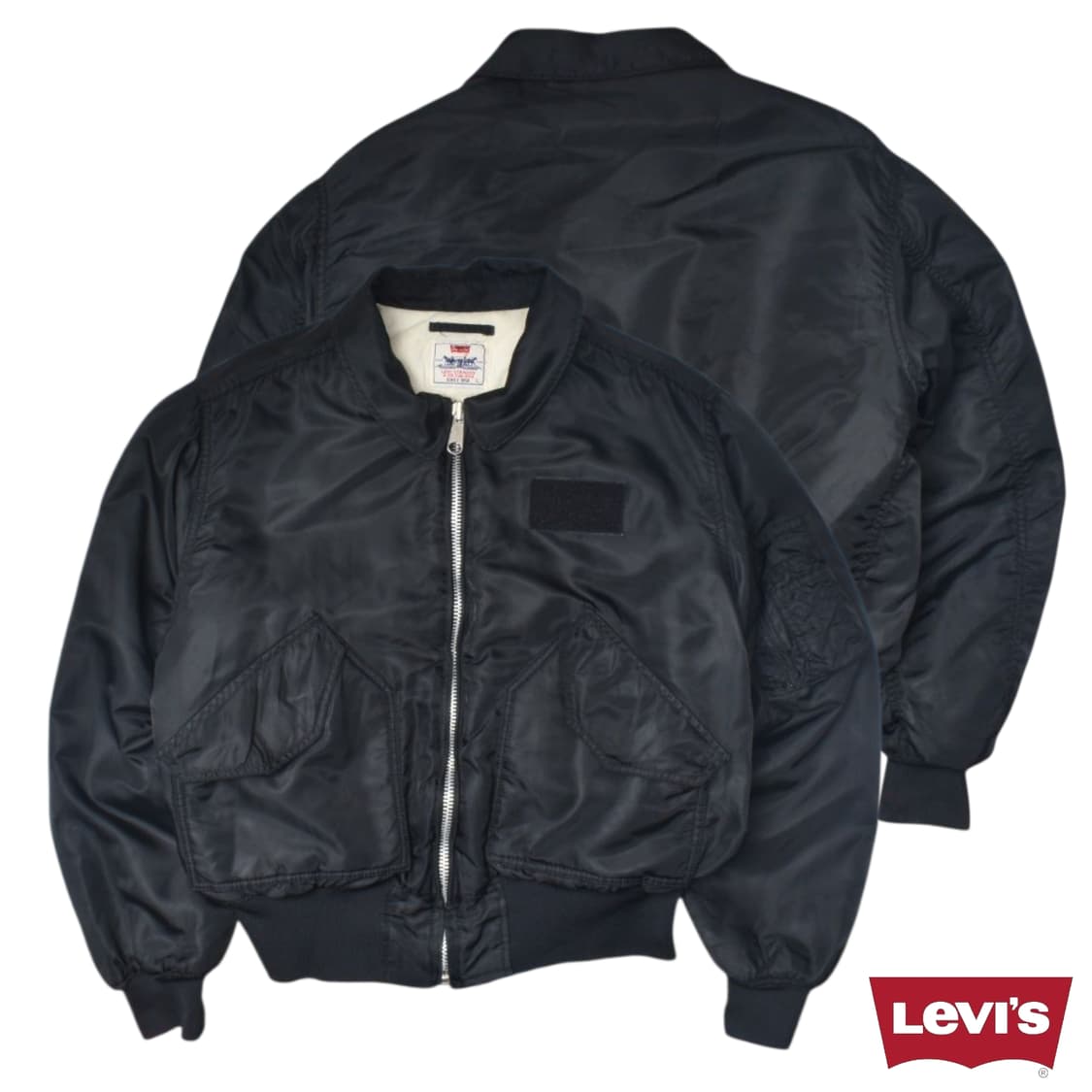  90S 리바이스 CW-45P 항공점퍼 플라이트 자켓 L N0727 상품이미지1