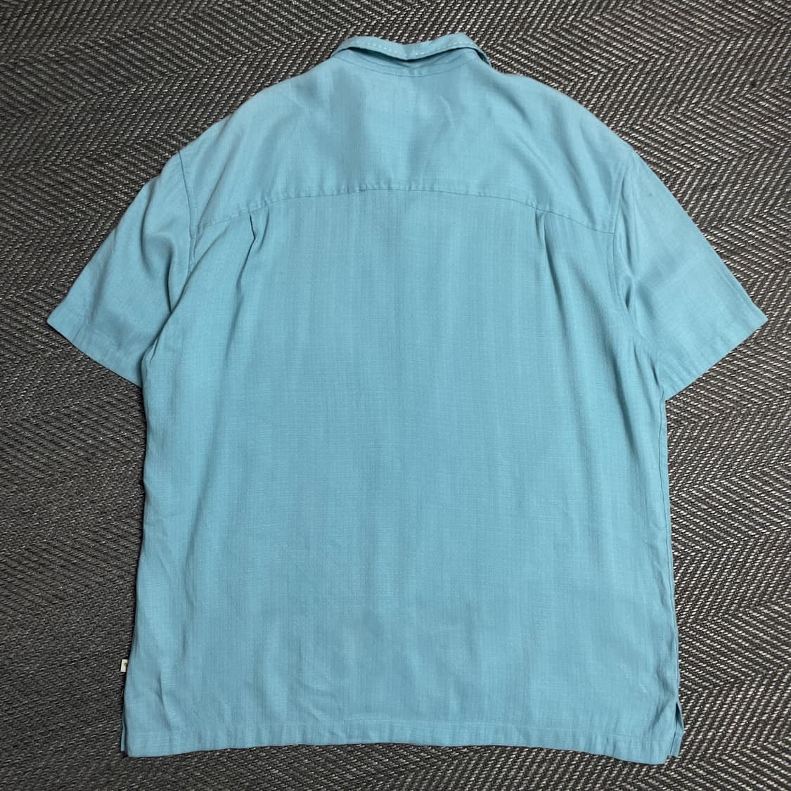 Island shores 실키 하와이안 쿠바 셔츠 y 5090 상품이미지5