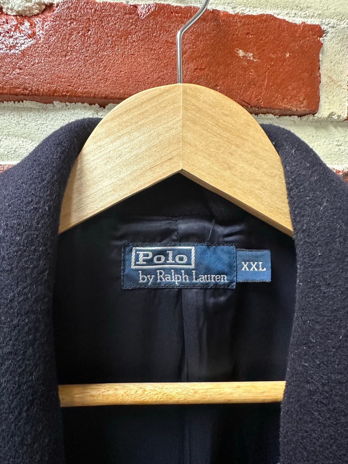 (2XL)폴로 더블 피코트 네이비 상품이미지3