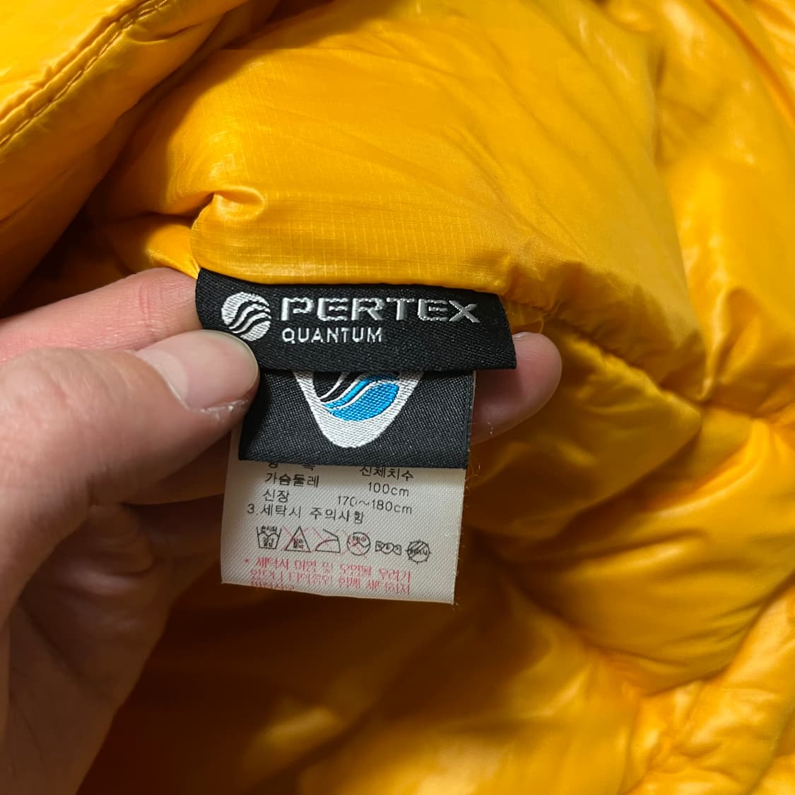 K2 익스트림 퍼텍스 구스다운 경량패딩 점퍼 [옐로우] L/100 상품이미지6