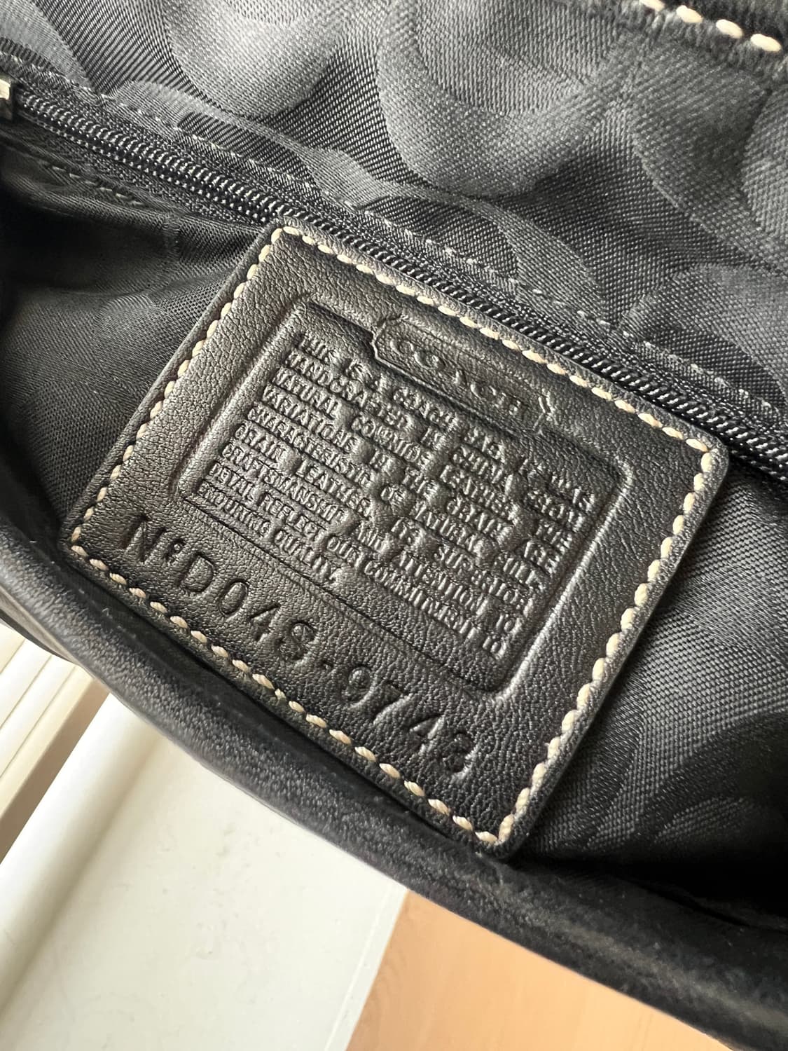 빈티지 코치 소호 버클 플랩 백 9743 상품이미지6