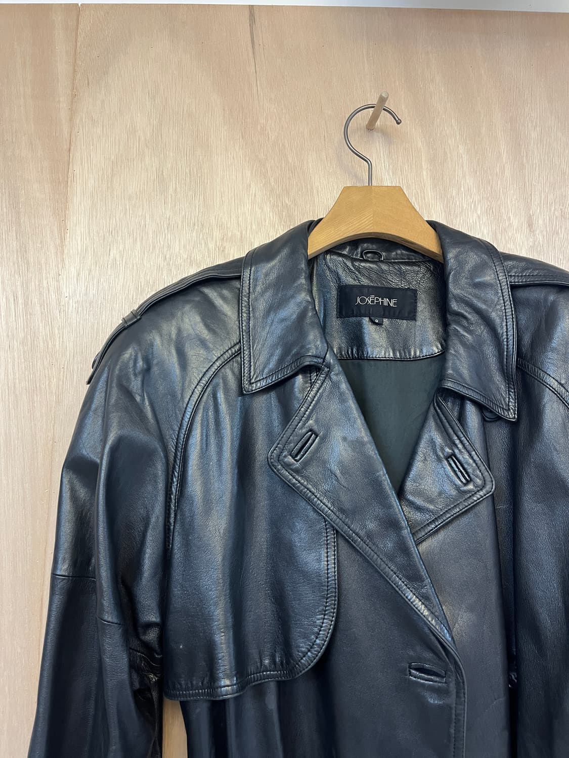 Josephine leather coat 상품이미지3