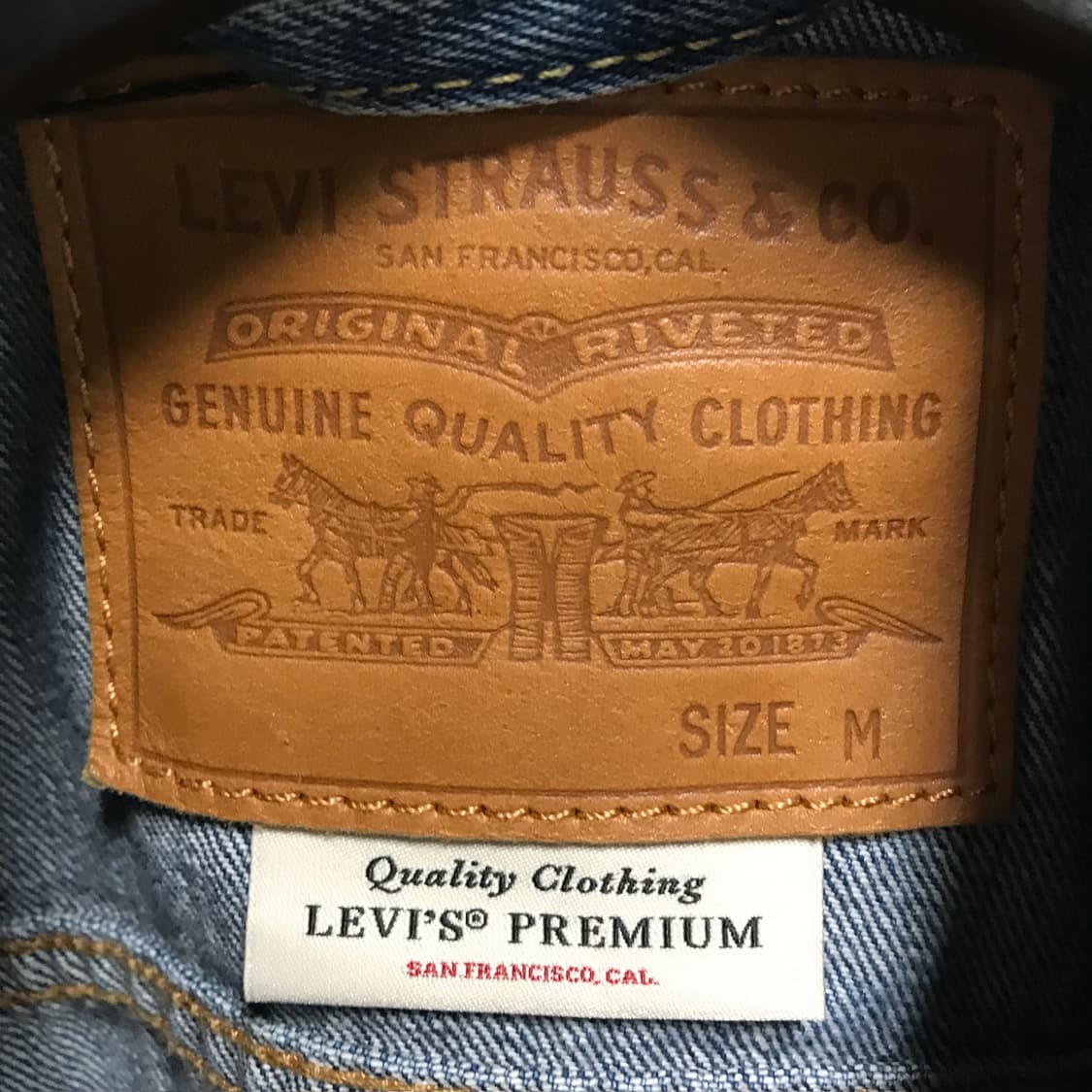 리바이스 데님 자켓 M 상품이미지5