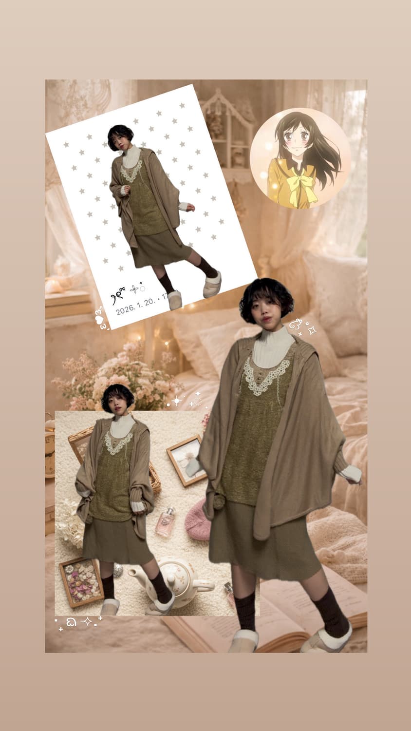 봄 라떼맛 코디셋 상품이미지1