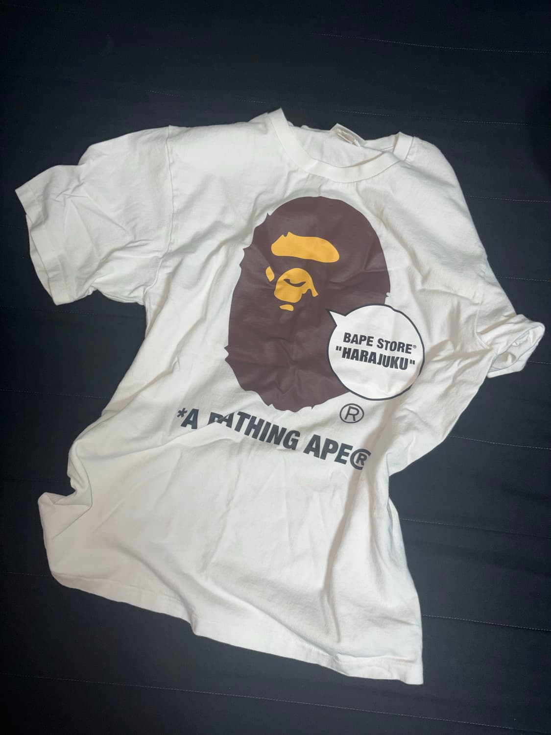 bape 하라주쿠 반팔티 M 상품이미지1