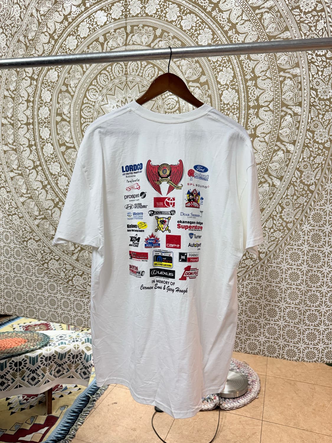 Hanes 헤인즈 USA 빈티지 프린팅 반팔 티 (Z1014)  상품이미지5