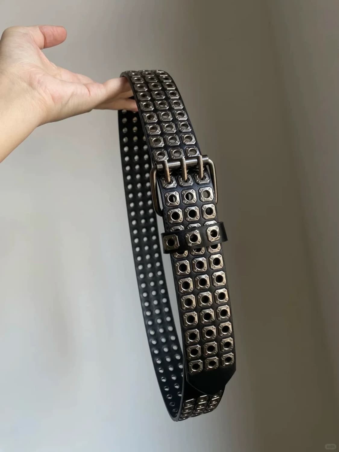 아일렛 와이드 벨트 (Black) 상품이미지1