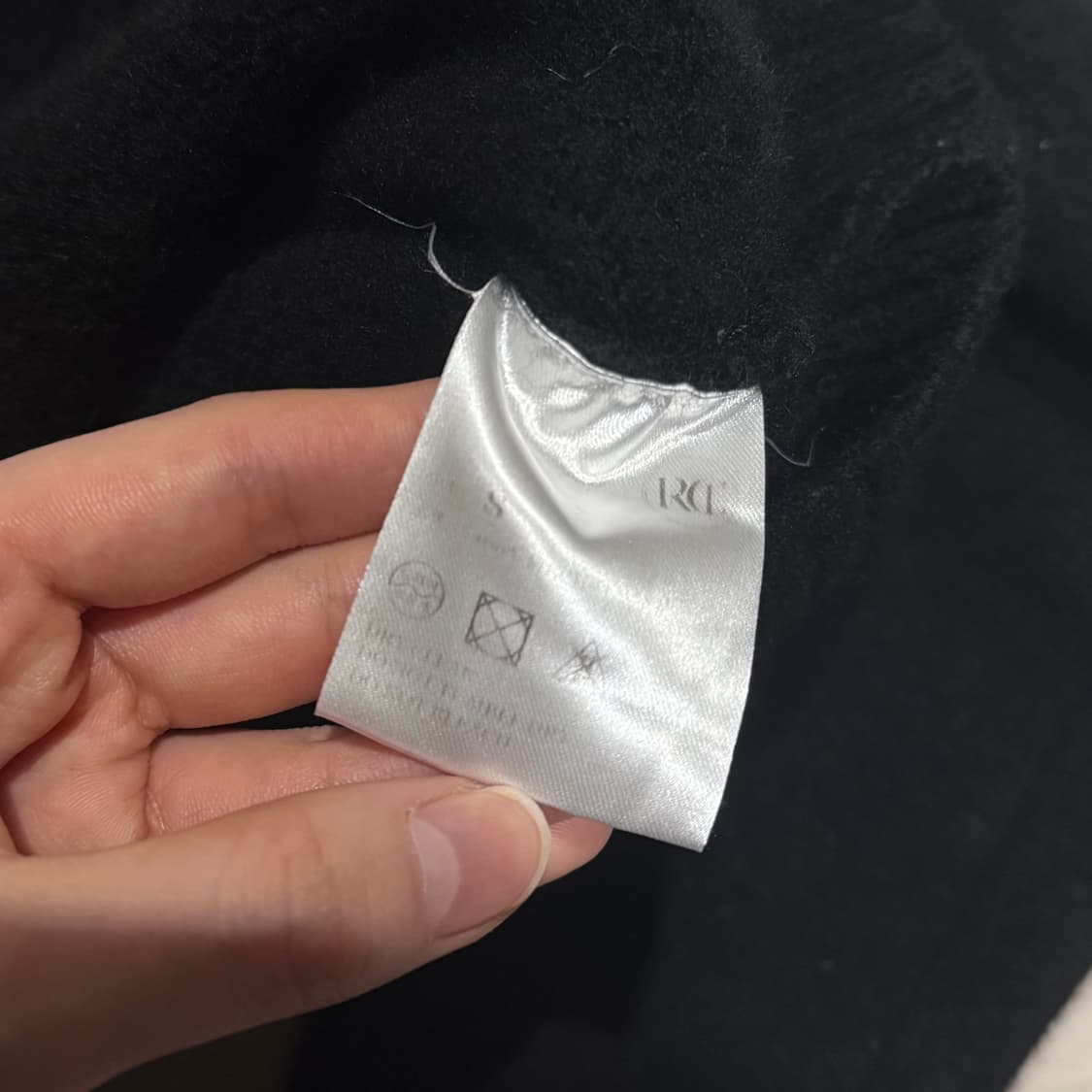 (s) 렉토 로고 라운드넥 니트 상품이미지5