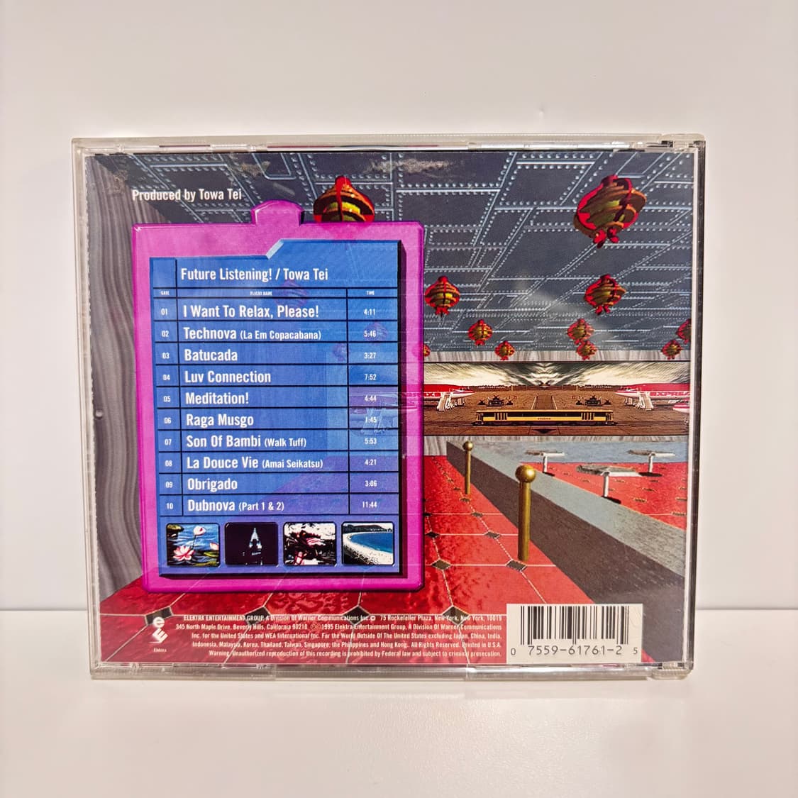 토와테이 towa tei future listening! CD 앨범 상품이미지2
