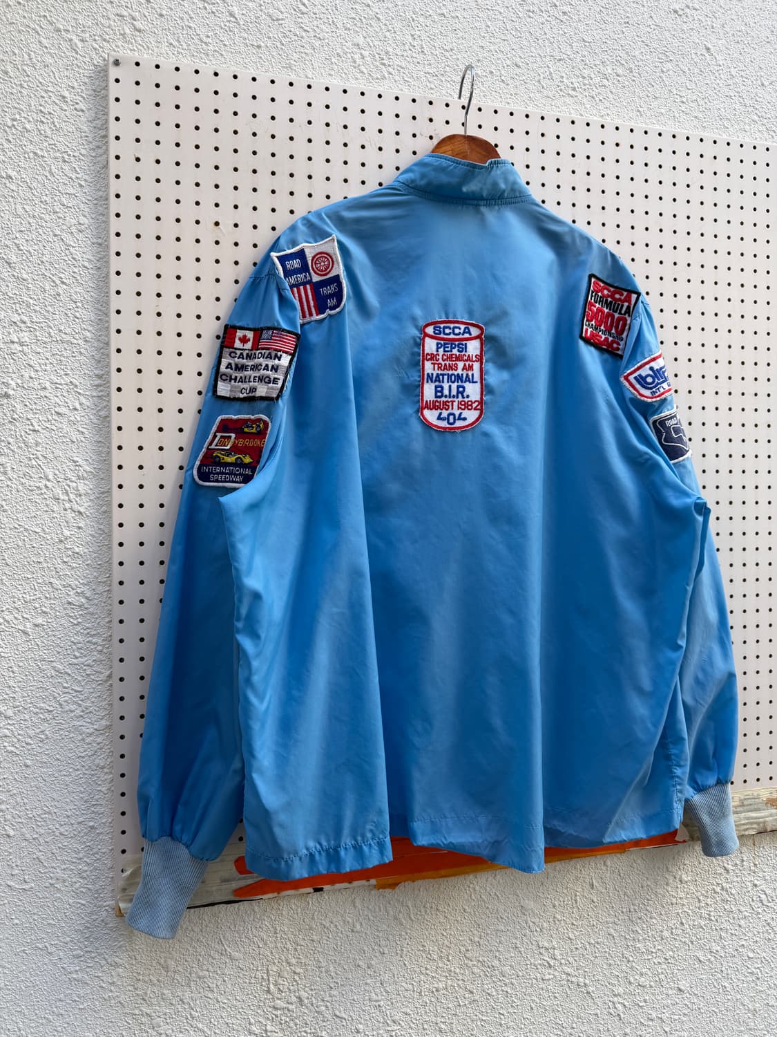 1980s USA RACING SATIN 80s 레이싱 사틴 나일론자켓 상품이미지7