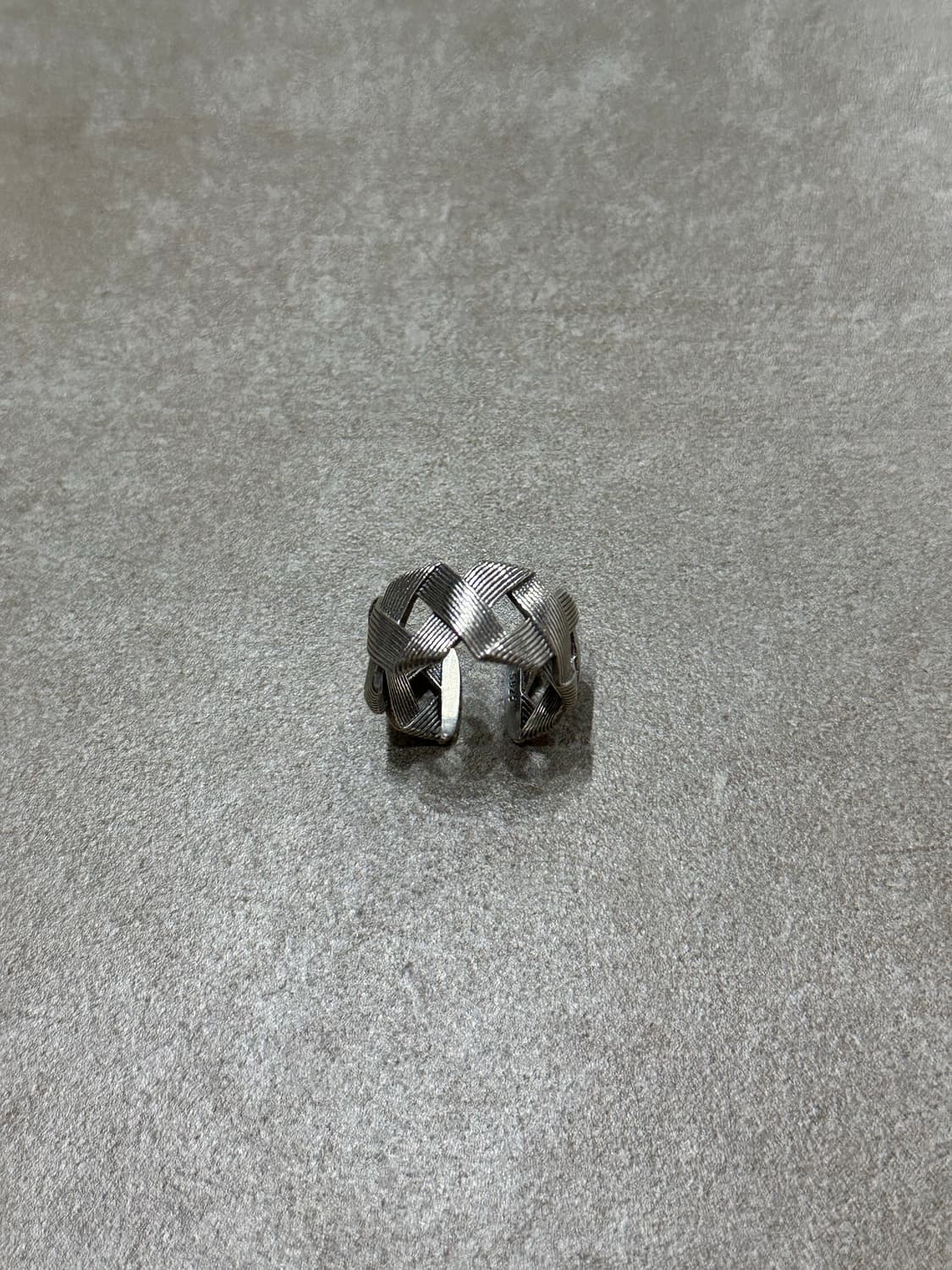 S925 Folded Ring - 폴디드 반지 상품이미지1