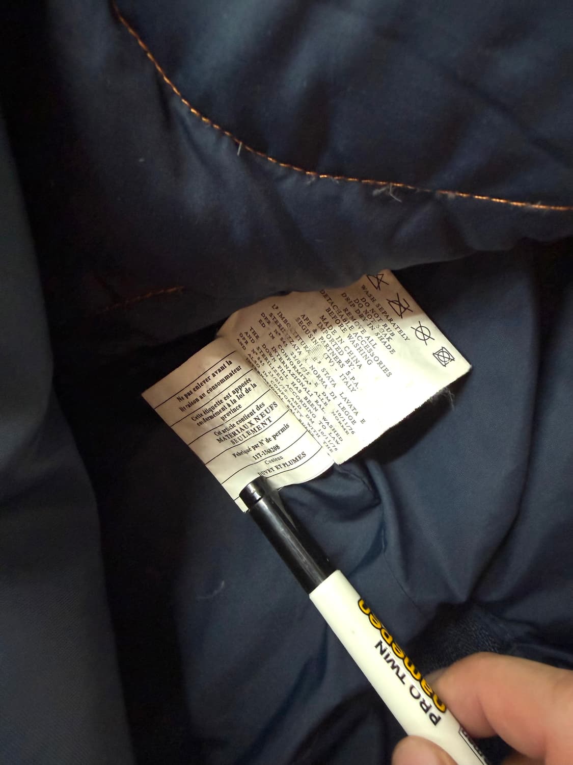 S/ 파라점퍼스 라이트네이비 코디악 퍼 패딩점퍼 상품이미지10