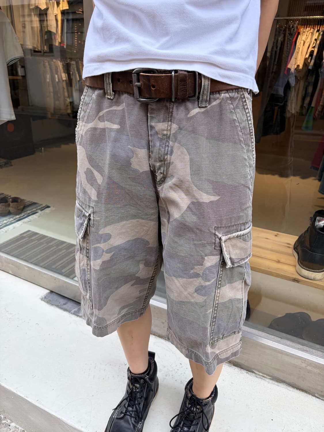 30) Hollister 카모플라쥬 카고 버뮤다 쇼츠 상품이미지3