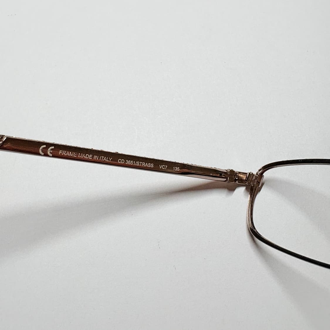 [희귀]빈티지 크리스탈 안경[크리스찬디올(Christian Dior)] 상품이미지5