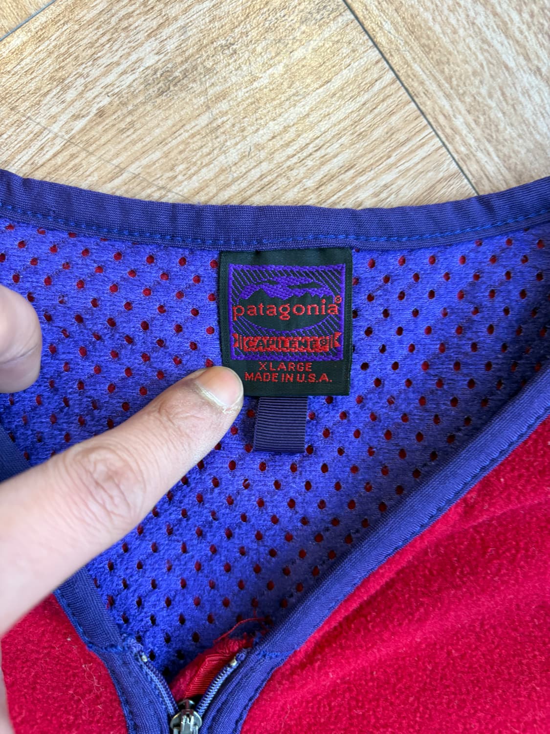 91s Patagonia 카플라인 카약 플리스 상품이미지5