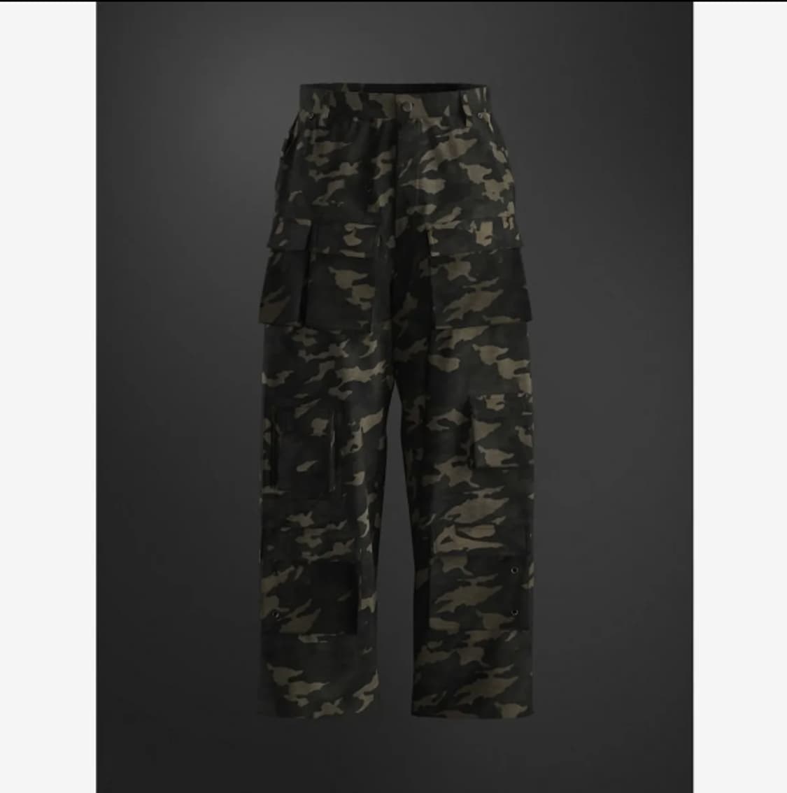 80 32 새제품) 에잇세컨즈 PROJECT888 카모플라주 카고 바지 상품이미지2