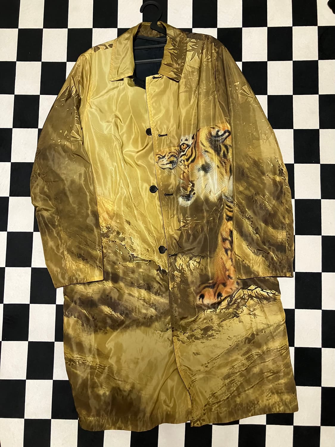 Dries van noten tiger reversible coat 상품이미지1
