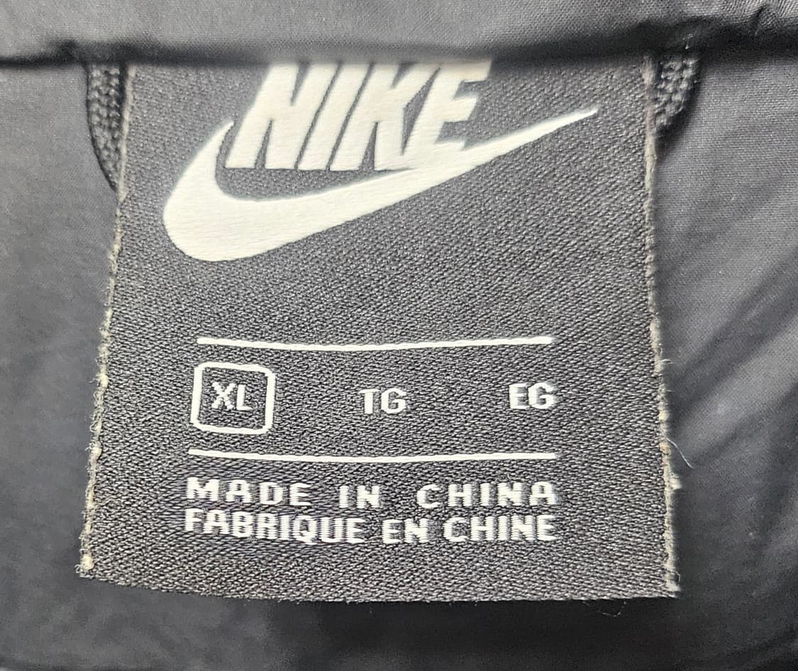 (105)XL ☆초대장급☆ 나이키 다운필 윈드러너 [블랙] 덕다운패딩 상품이미지2