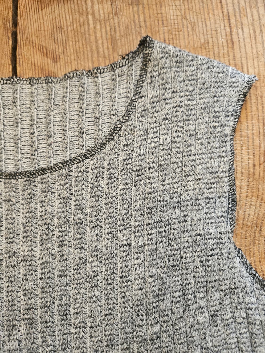 빈티지 울니트 베스트  상품이미지3