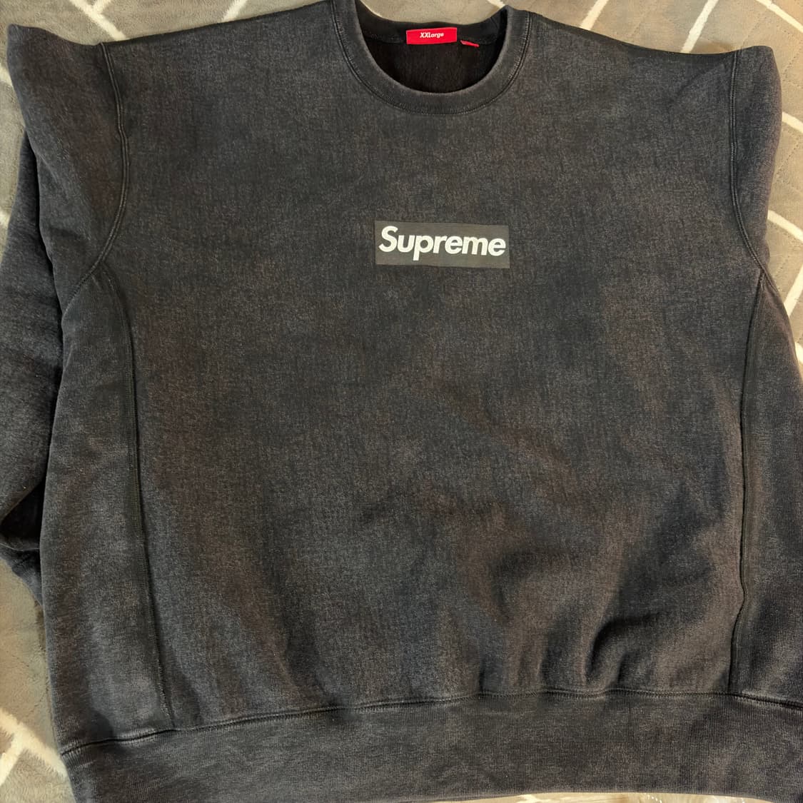 슈프림 워시드 맨투맨 박스로고 25 S/S 상품이미지1