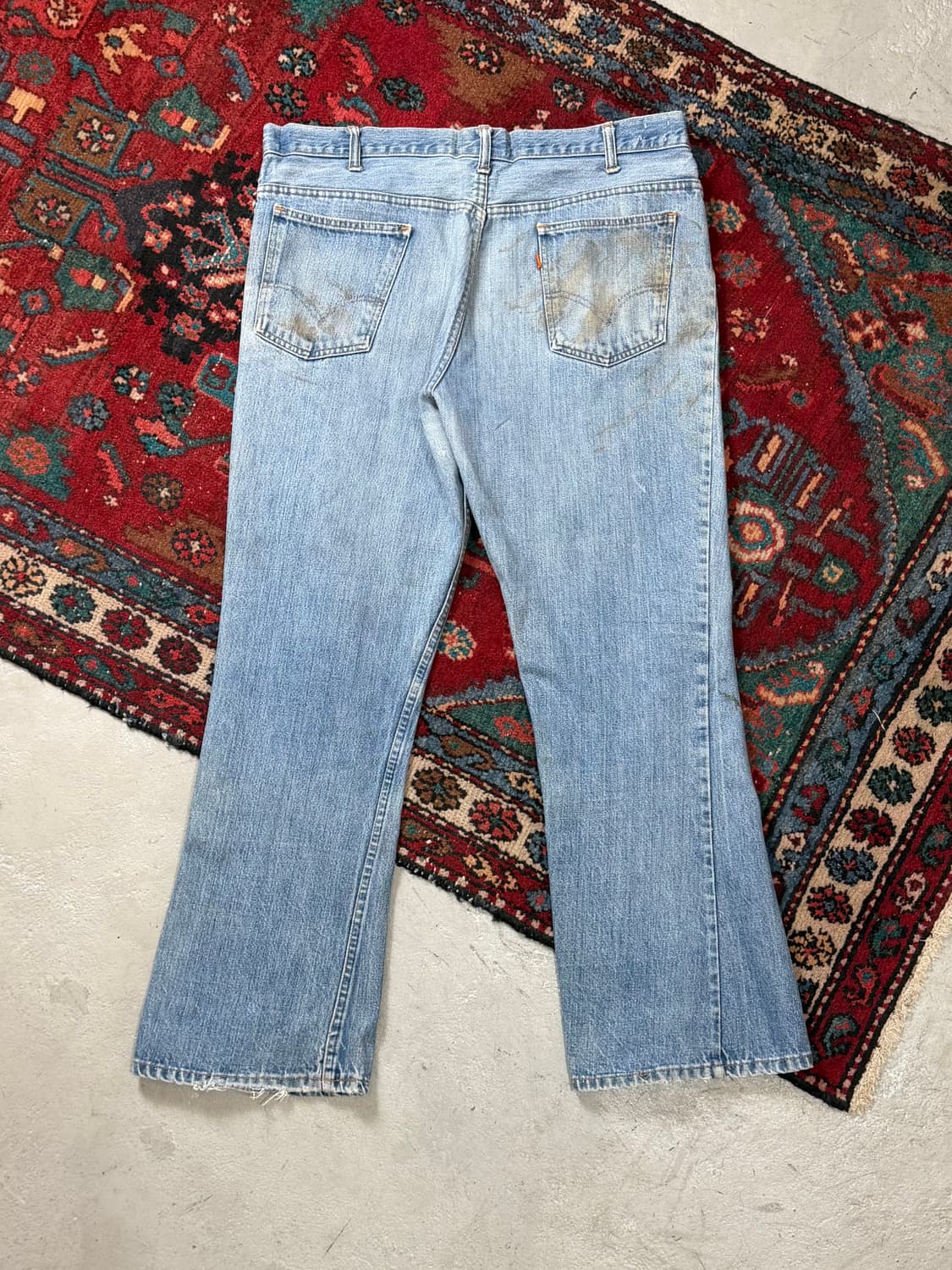 70's 빈티지 리바이스 빅E 646 벨바텀 리바이스 66전기 상품이미지4