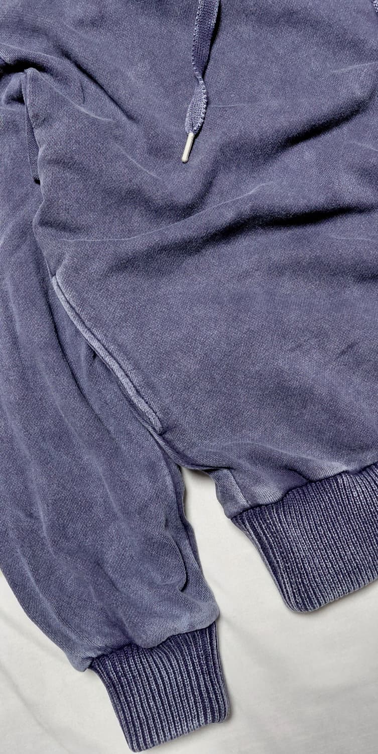 [M/오버핏] 일본 Roger&Raw 피그먼트 자수 후드티 상품이미지4