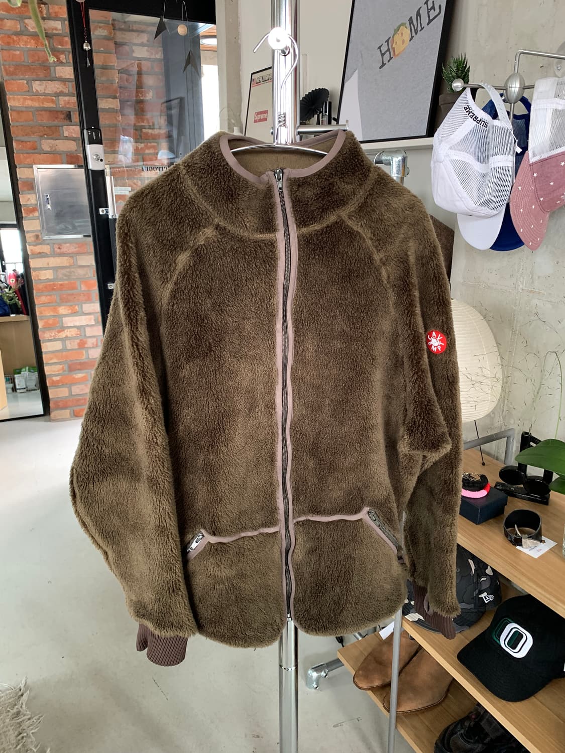 Cavempt 카브엠트 핑거홀 플리스 자켓 상품이미지1