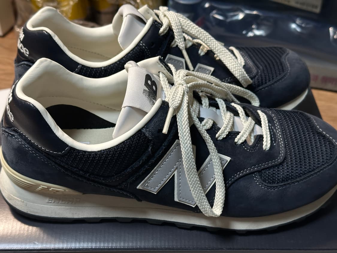 뉴발란스 x 포터리 574 프리미엄 하드 네이비 285  상품이미지6