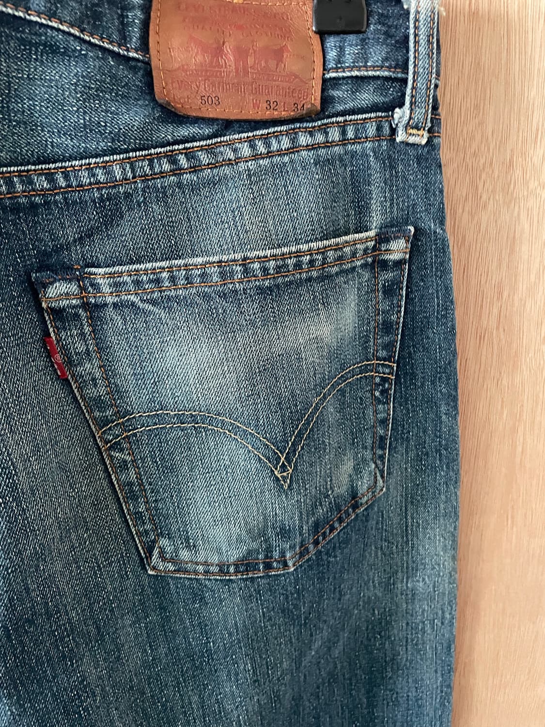 리바이스 503 데님 팬츠 상품이미지6