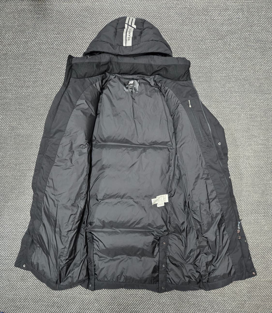 빈폴스포츠 롱패딩 블랙 상품이미지3