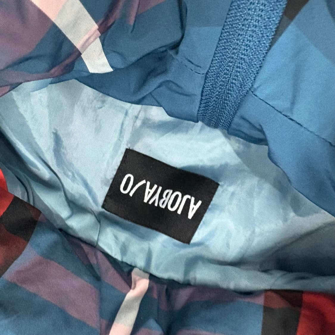 (105)아조바이아조 체크바람막이 상품이미지4