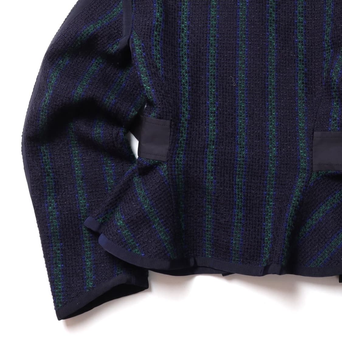 사카이 럭 Sacai luck Belted Stripe Tweed Jac 상품이미지7