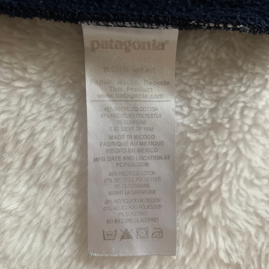 파타고니아 네이비 업라이절 크루 맨투맨 상품이미지10