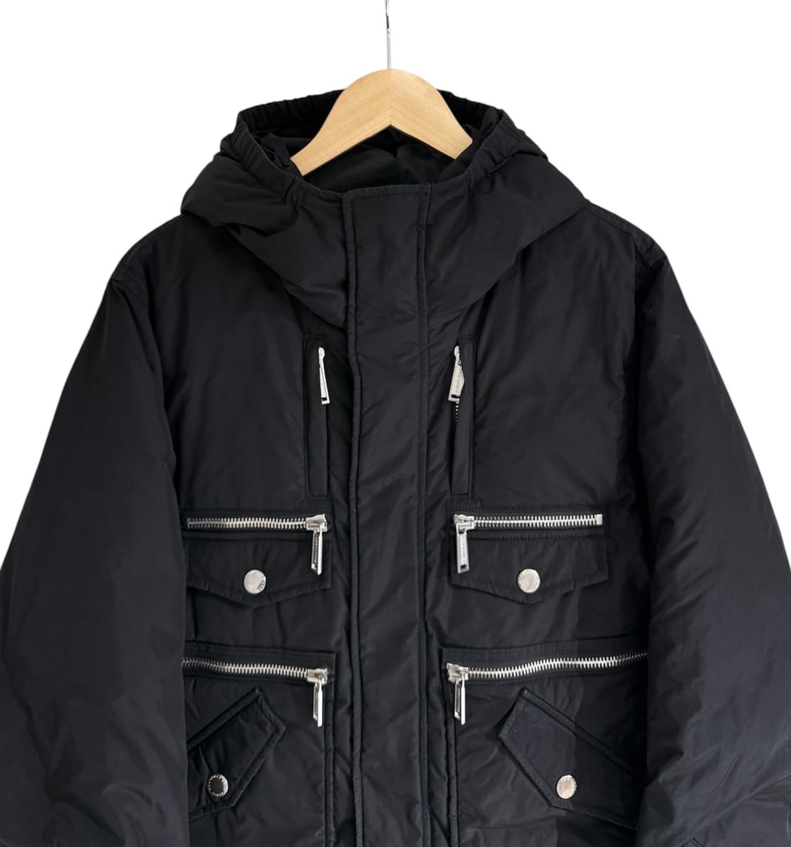 디스퀘어드2 멀티지퍼 포켓 다운 후드 점퍼 상품이미지3