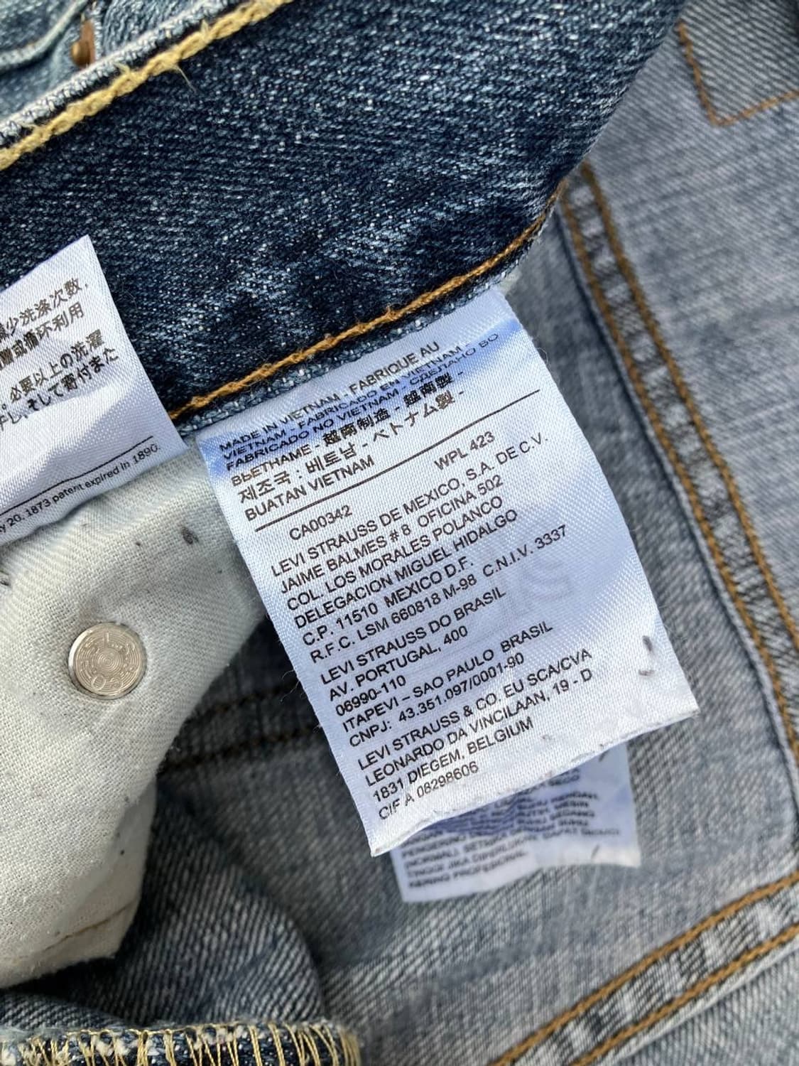 Levis 569 indigo jeans (36-37) a16 상품이미지5