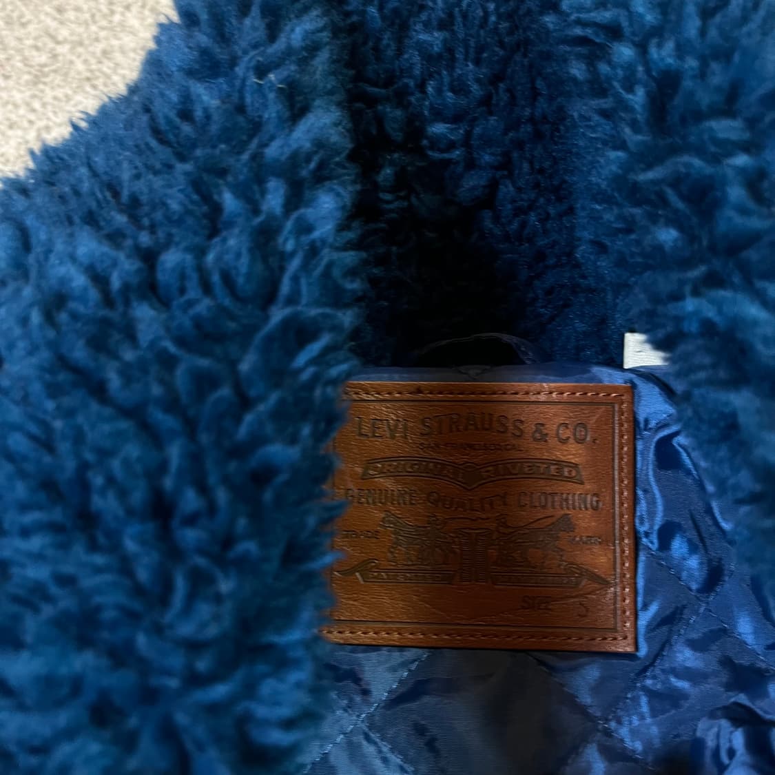 리바이스 베이비 버블 쉐르파 자켓 상품이미지4