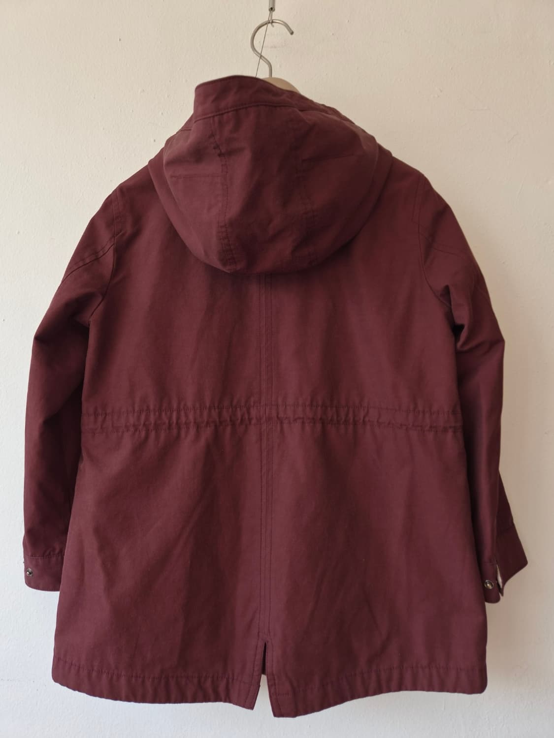 닥스 키즈 버건디트렌치코트 140(11Y)사이 상품이미지3